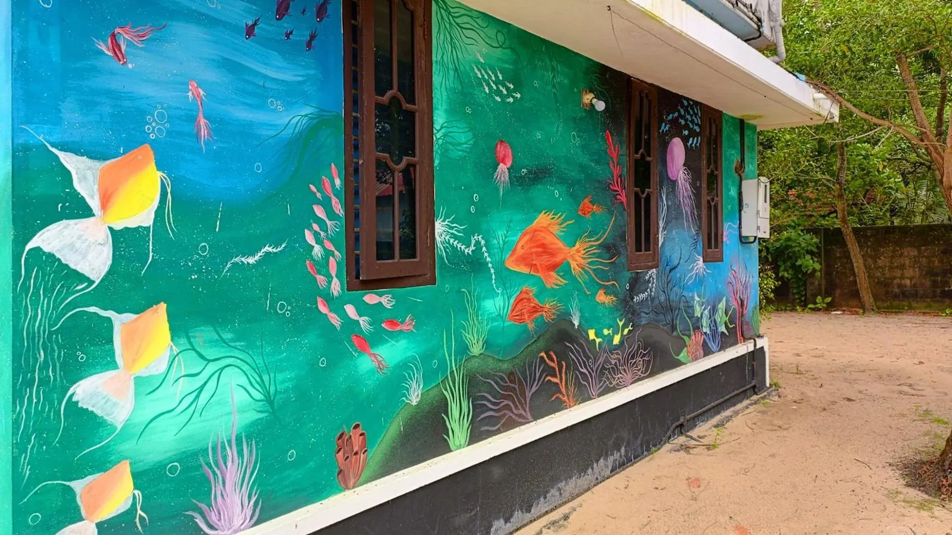 Marari Blue Whale Beach House Alappuzha Couette-café